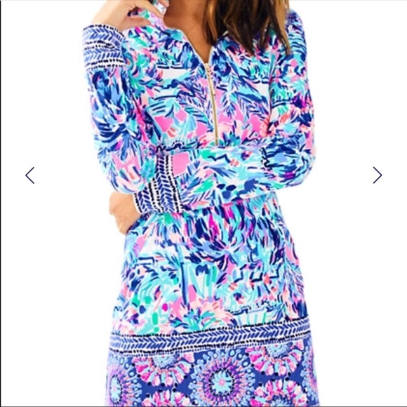 Nwt Lilly Pulitzer cabana cocktail popover dress - Picture 2 of 5